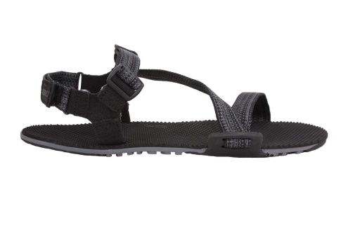 Kolsvart/svart Sverige-xero Skor Naboso Trail Sport Sandal-damer