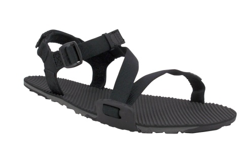 Kolsvart/svart Sverige-xero Skor Naboso Trail Sport Sandal-damer