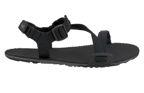 Kolsvart/svart Sverige-xero Skor Naboso Trail Sport Sandal-damer