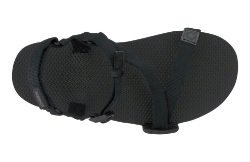 Kolsvart/svart Sverige-xero Skor Naboso Trail Sport Sandal-damer
