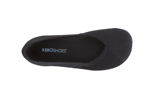Svarta Sverige-xero Skor Phoenix Stickat-dam Casual Platt