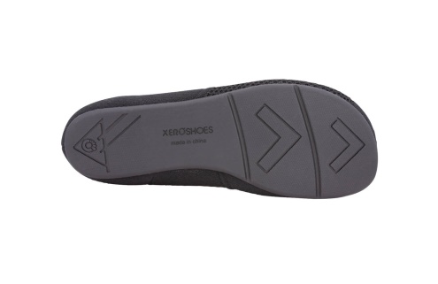Svarta Sverige-xero Skor Phoenix Stickat-dam Casual Platt