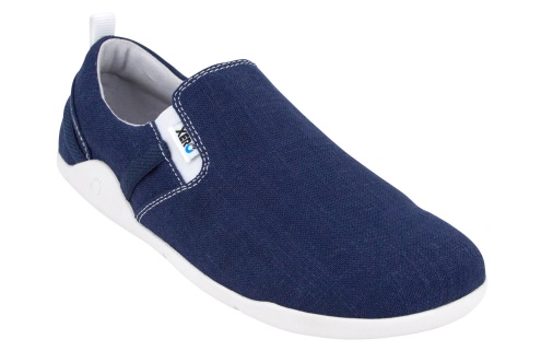 Marinblå Sverige-xero Skor Aptos-den Avslappnade Hampa Canvas Slip-on-herr