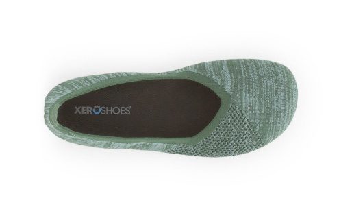 Phoenix Stickad-dam Casual Platt Multi-gröna Sverige-xero Skor